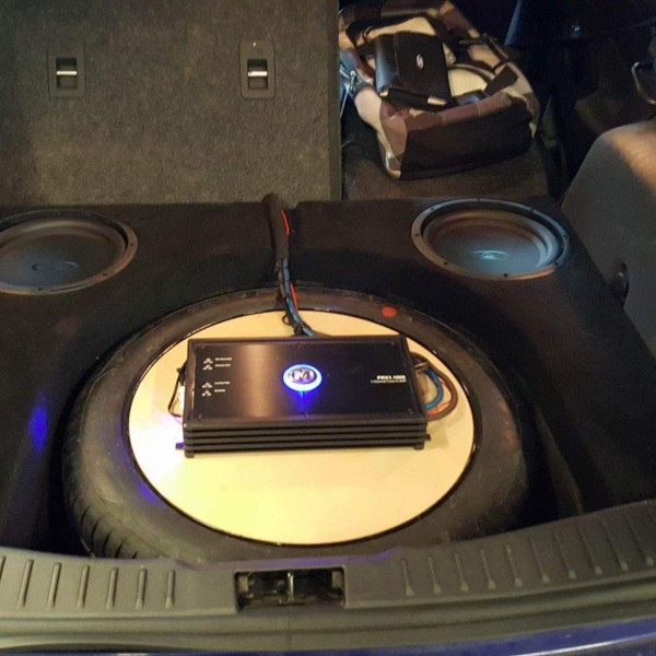 20122016 Ford Focus Subwoofer Box Phantom Fit Enclosure
