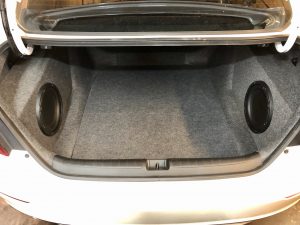 Honda Accord subwoofer enclosure