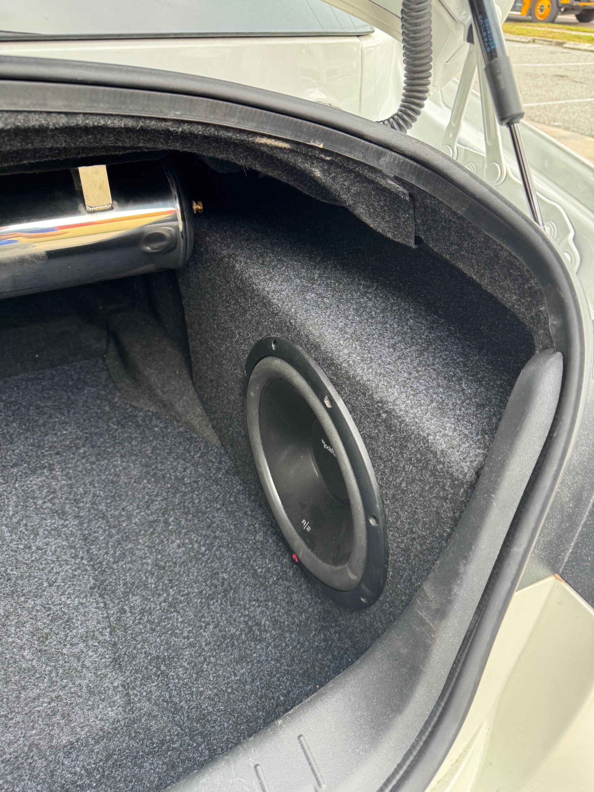 Infiniti Q70 Custom Phantom Fit Enclosure