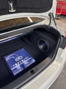 Infiniti Q70 Custom Phantom Fit Enclosure