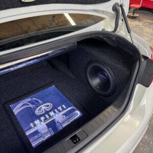 Infiniti Q70 Custom Phantom Fit Enclosure